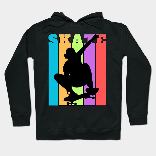 SKATE SILUET Hoodie by mmpower